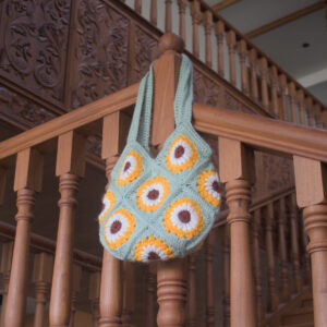 Sunburst Bloom Crochet Sling - Medium