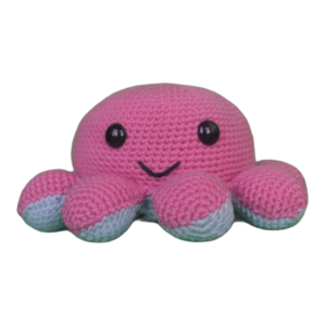 Flippy the Reversible Octopus - Pink/Blue