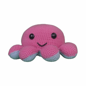 Flippy the Reversible Octopus - Pink/Blue